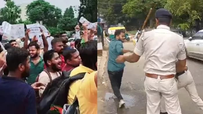 Patna Lathi Charge: पटना में शिक्षक अभ्यर्थियों पर लाठीचार्ज, पुलिस ने दौड़ा-दौड़ाकर पीटा