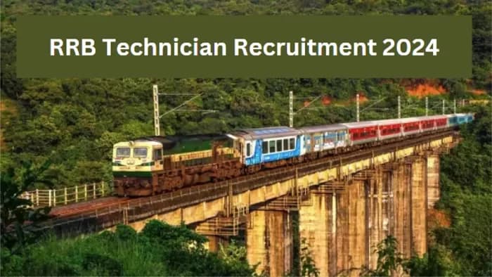 RRB Technician Recruitment 2024