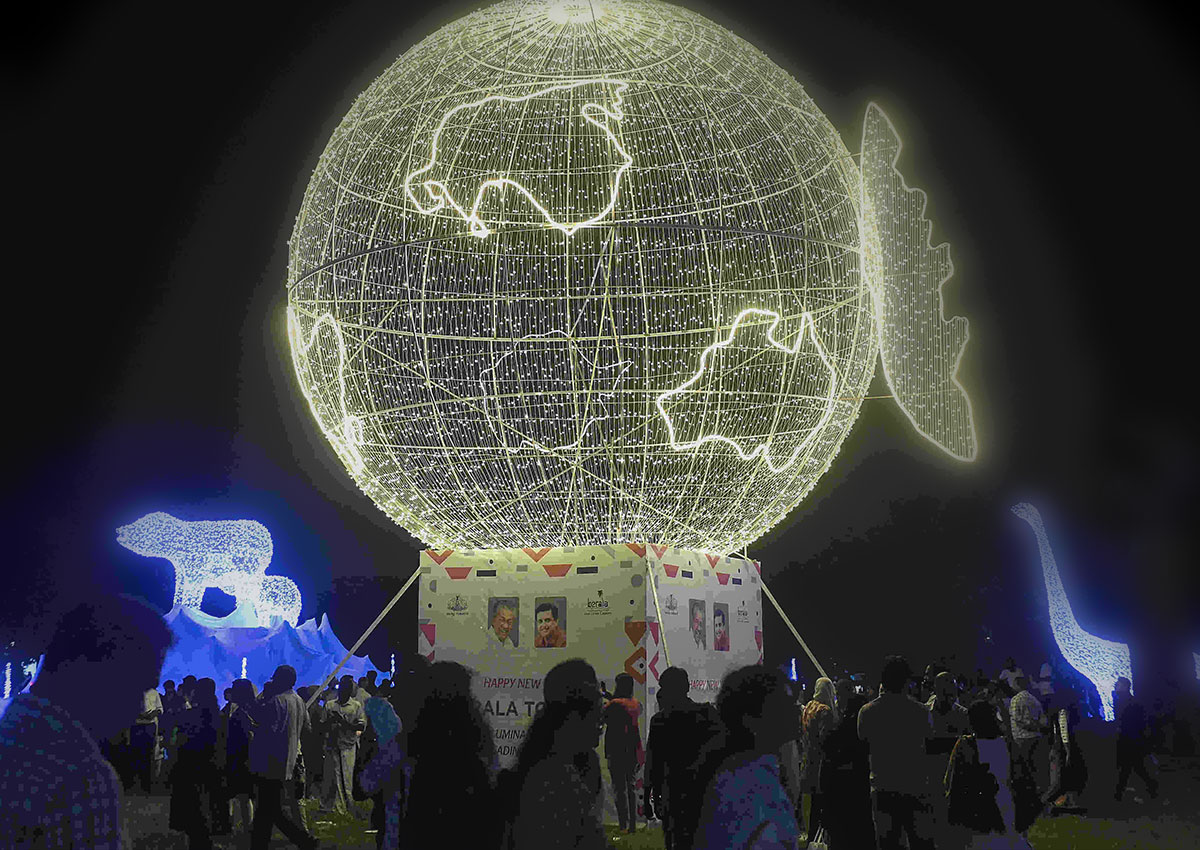 नए साल के जश्न की तैयारी