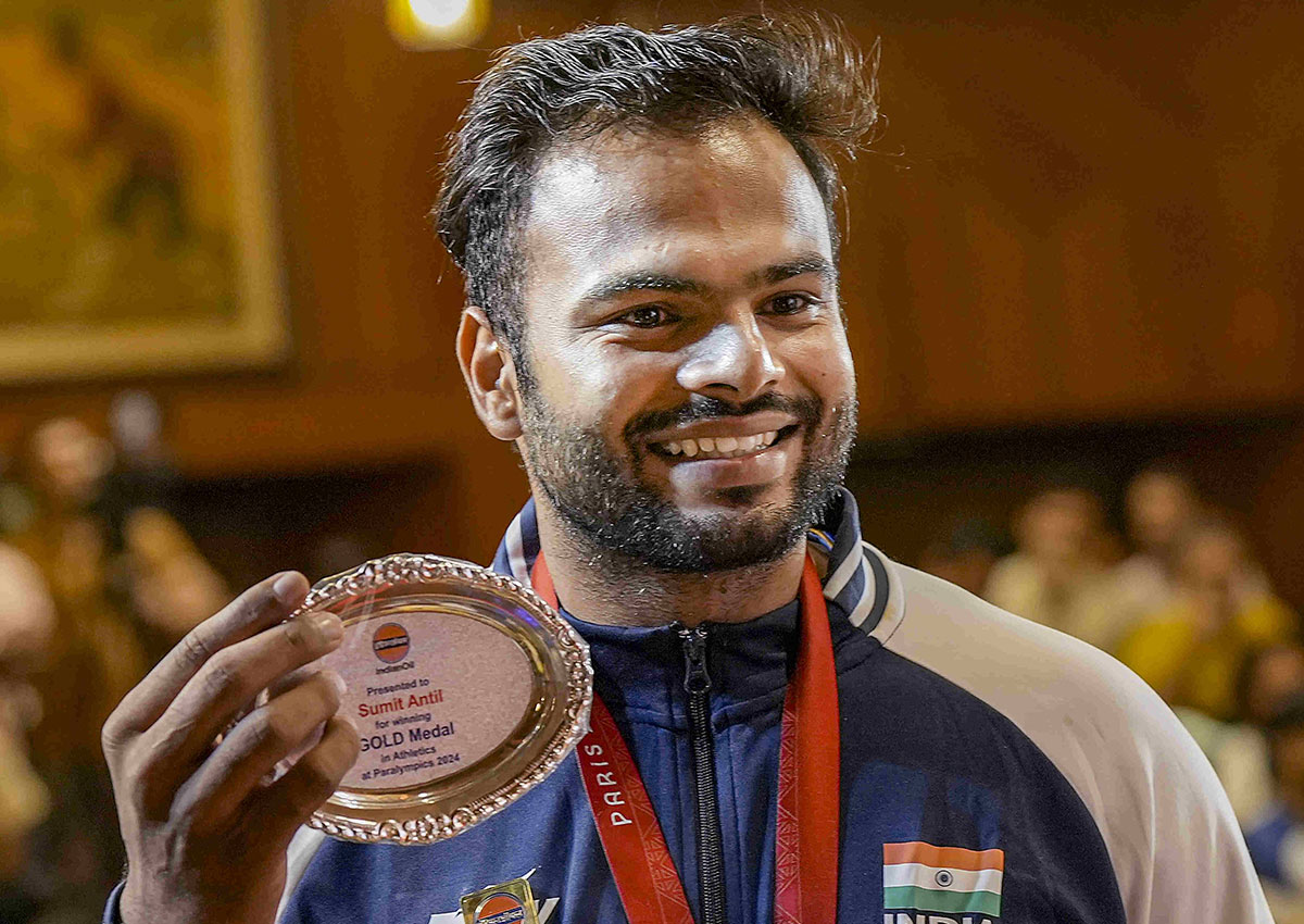 पैरालिंपिक में सुमित अंतिल ने जीता गोल्ड